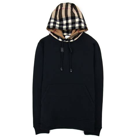 burberry check hood